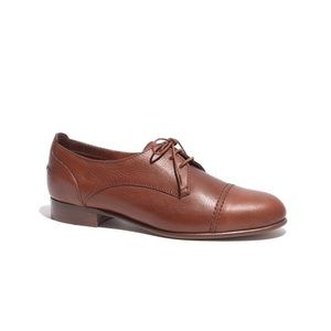 Madewell ‘the Johnnie oxford” in dark brown